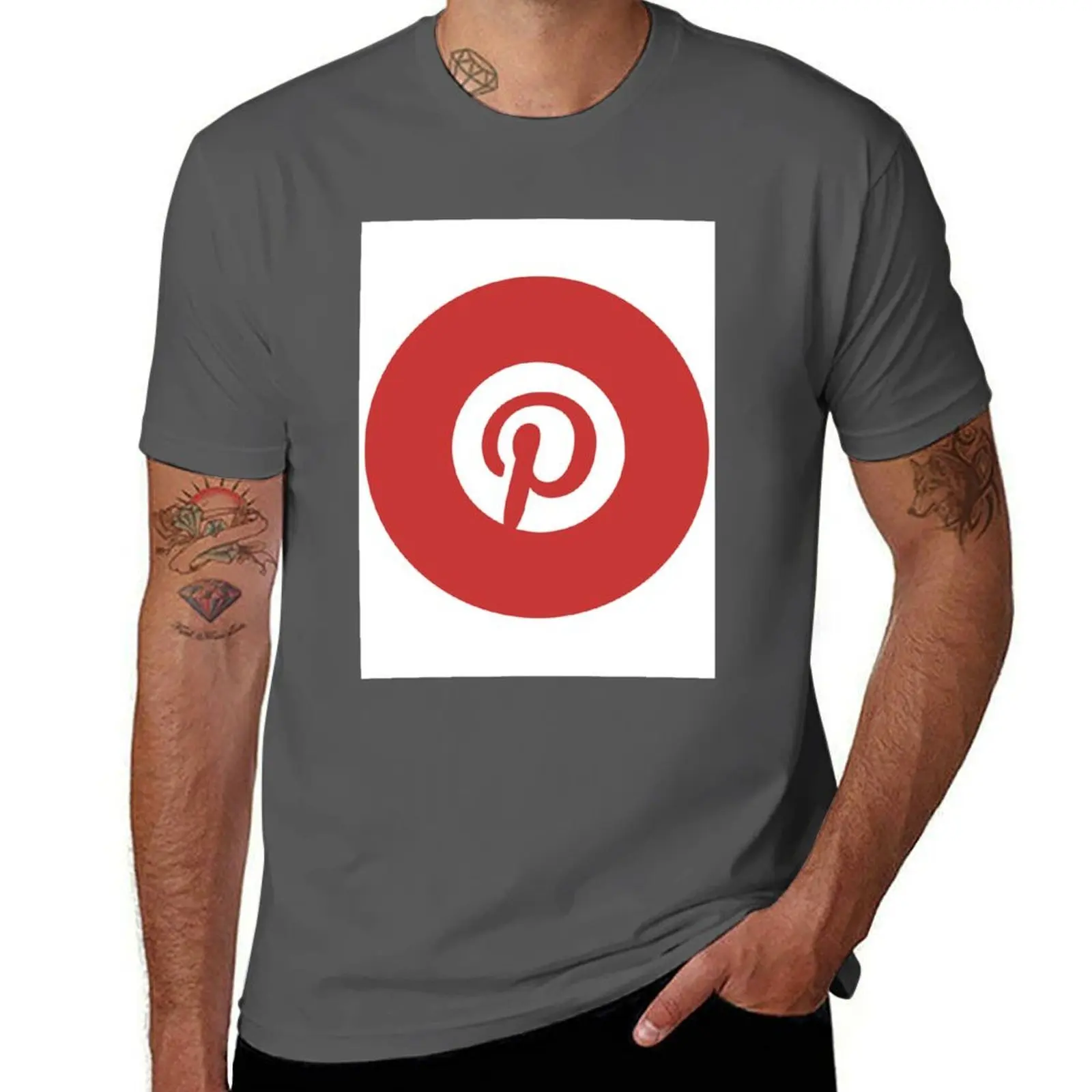 

Pinterest Logo T-Shirt Odor Resistant Short Sleeve Top
