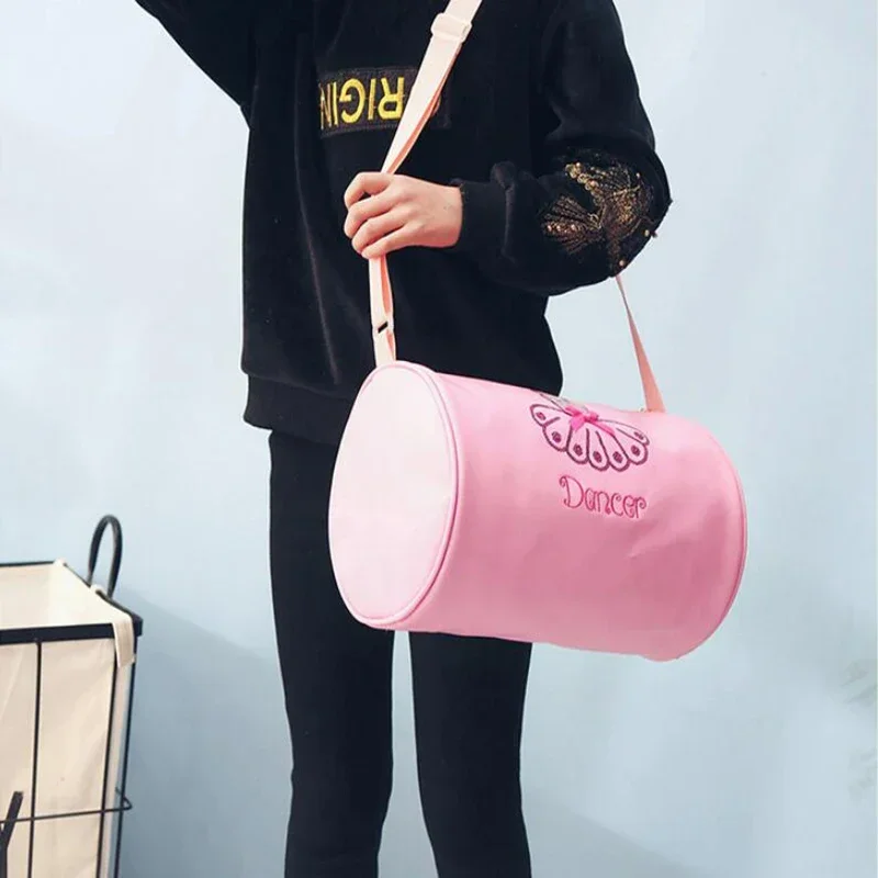 Ballet Dance Bags Pink Women Girls Ballet Sports Dance Girls Package Dance Backpack Baby Barrels Package Ballet Bag Handbag