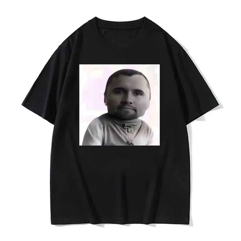 Funny Charlie Kirk Baby Face Meme Graphic Tee Shirt  Women Fashion Classic Short Sleeve T-shirt Street Harajuku Style T Shirt