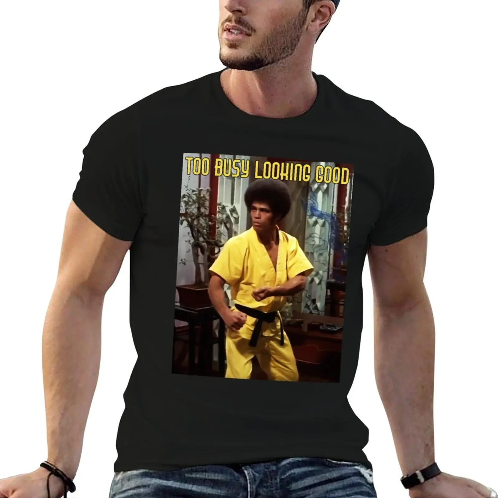 

Jim Kelly T-Shirt mens graphic t shirts man t shirt designer man t shirts cotton T-Shirt