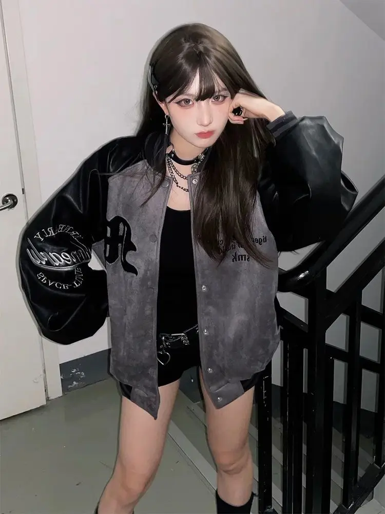 

Женские зимние бейсбольные куртки желтого цвета с высоким воротником, свободного кроя, с клапанами, в клетку, утепленные, с защитой от мороза, на шнуровке, для отдыха