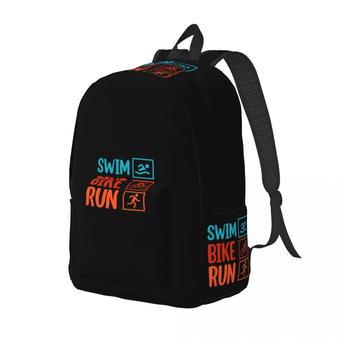 

Triathlon Swimming Cycling Running Backpack Daypack Large Capacity Kids BookBag School Bag Shoulder Bags for Men Women