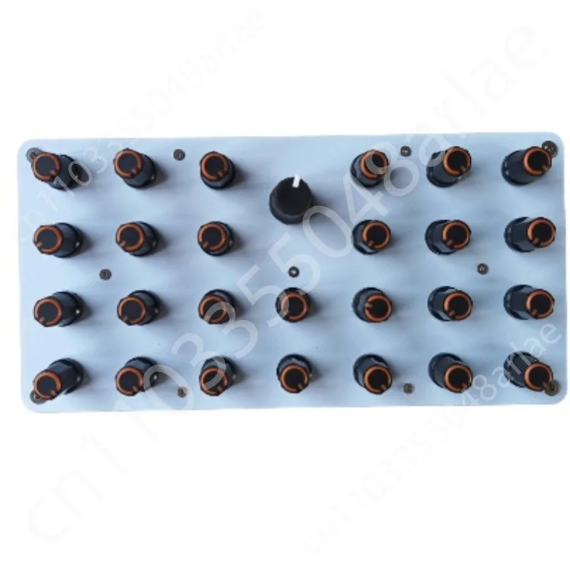 

27 MIDI knobs, information USB-C interface, controller for music software