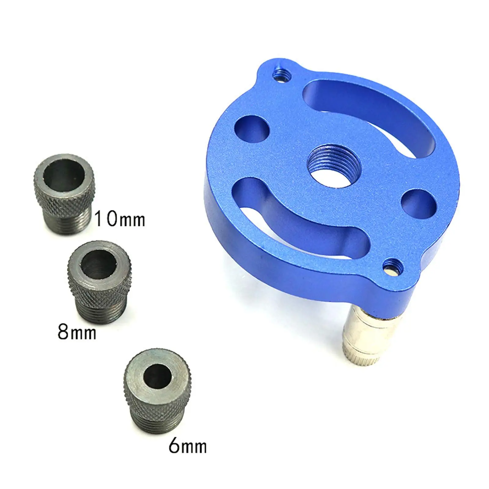 Vertical Self Centering Dowel Jig Set 2/3/4/5/6/8/10mm Drill Bushings Hole