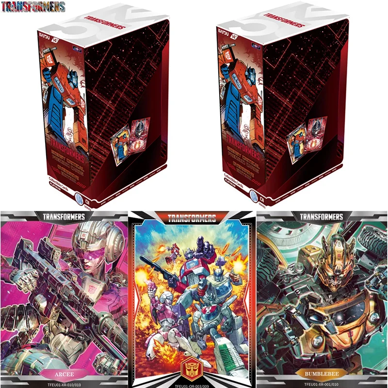 

Коллекционные карточки KAYOU Authentic Transformers, английская версия, Energy Pack Overdrive Edition, серия SEA, аниме, подарки для коллекционеров