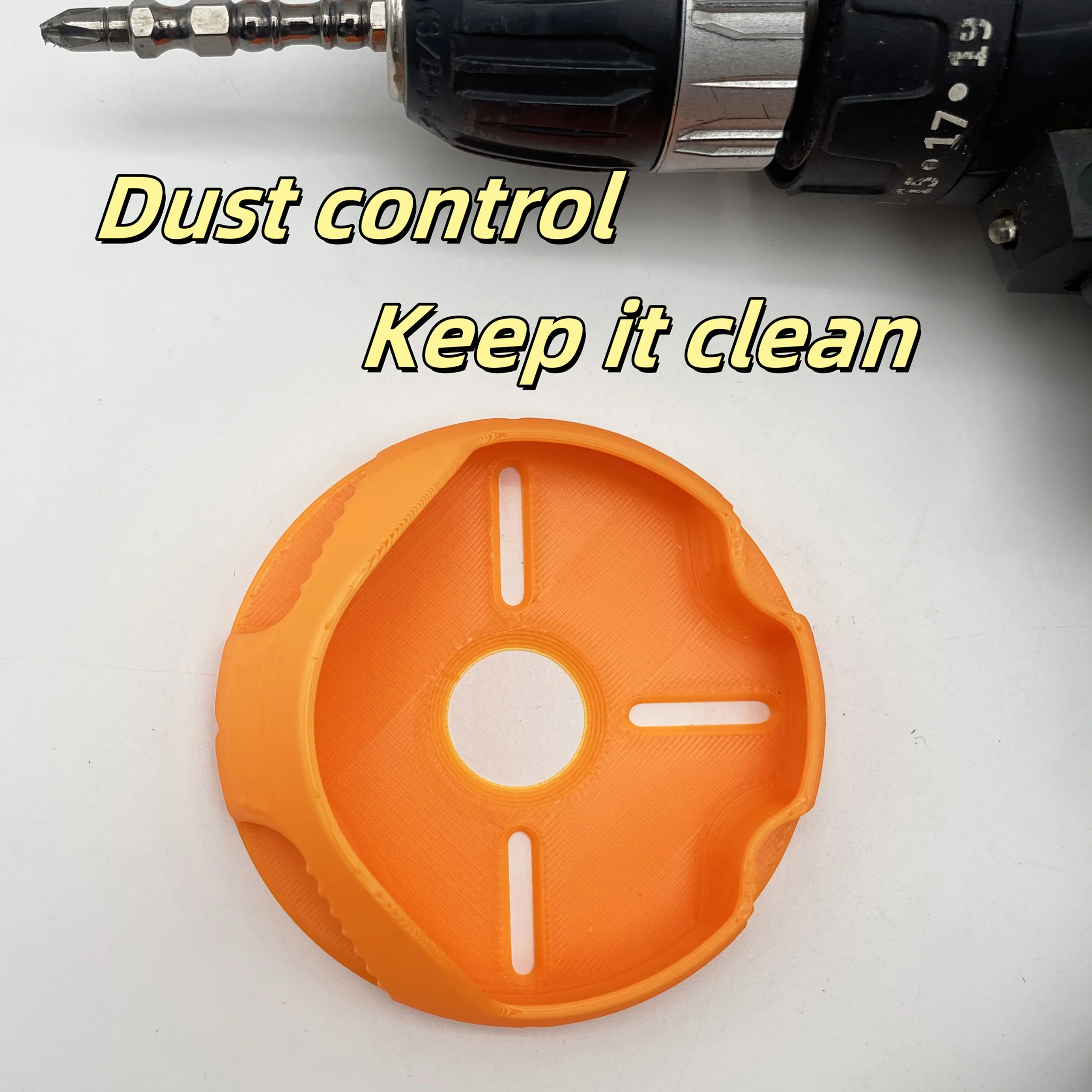 

‌Durable Plastic Drilling Dust Collector Efficient Construction Tool Cleaning Cover Accessory‌