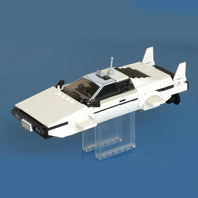 Popular Movie Model MOC Building Bricks Sci-Fi Levitating Cars Modular Technology Children Holiday Gifts Assemble Toys Suit
