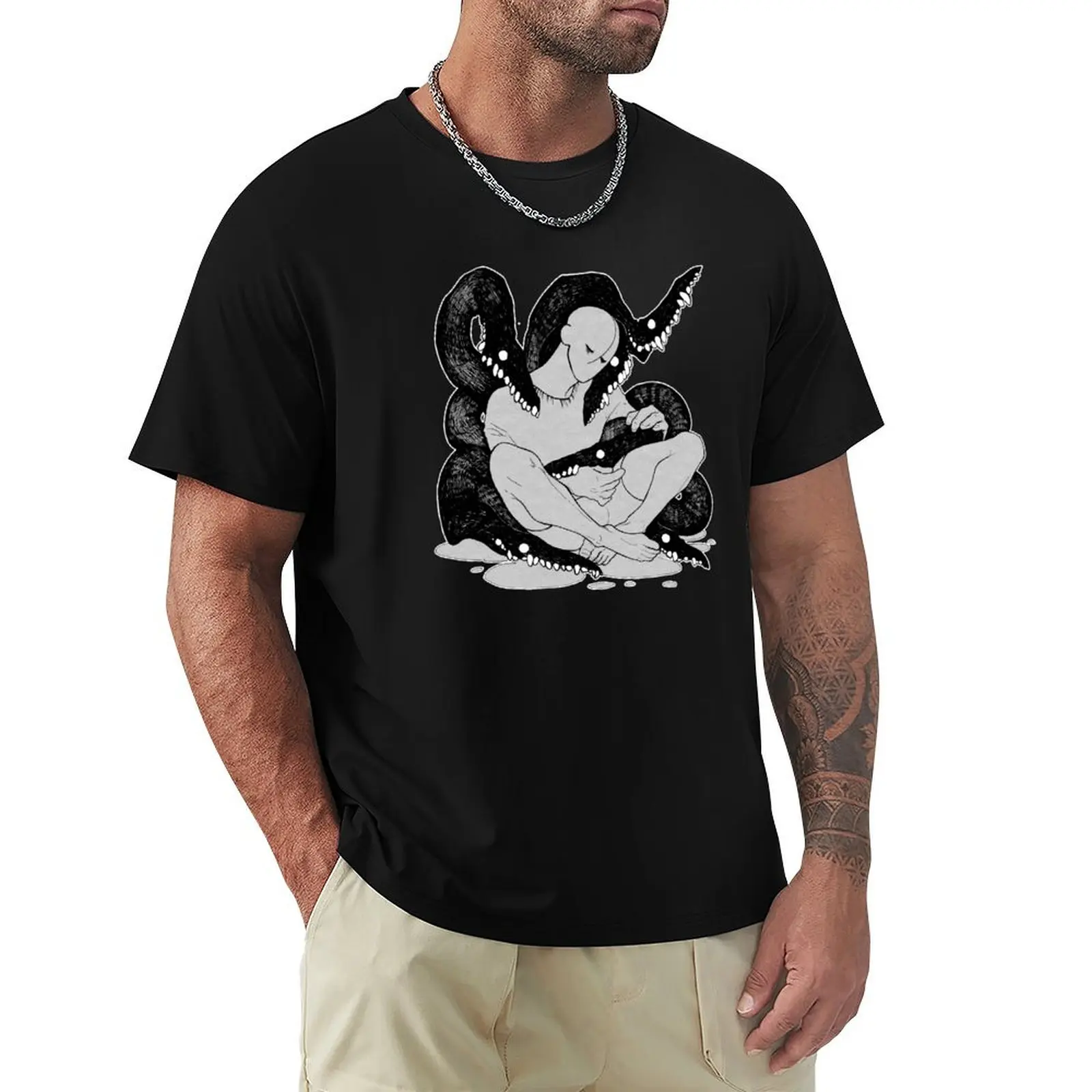 Socks T-Shirt t shirts for man cotton T-Shirt