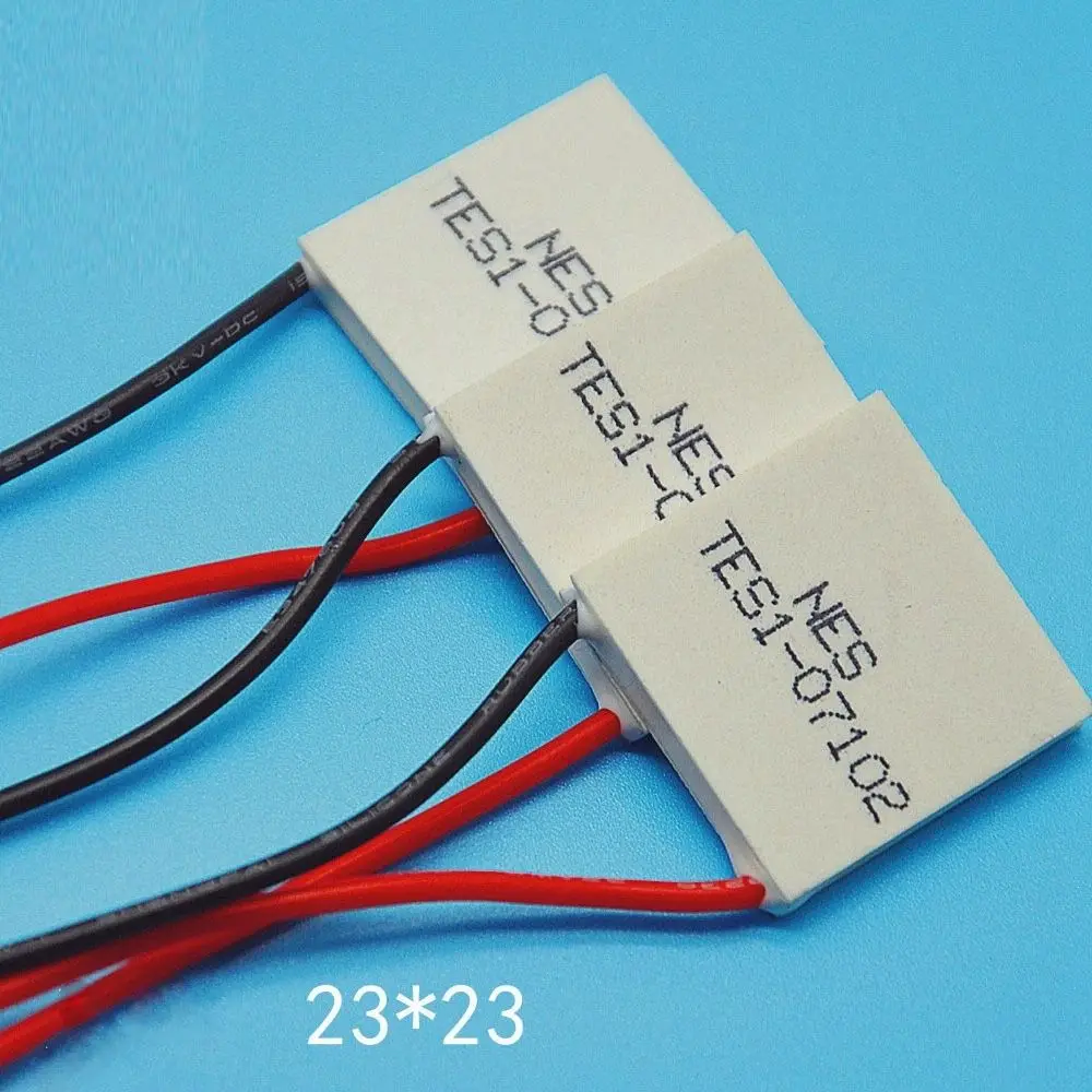 30x30mm Semiconductor Cooling Sheet 15x30mm 40x40mm Refrigeration Plate TEC1-06303 TEC1-12702 Mobile Phone Cooling Refrigeration