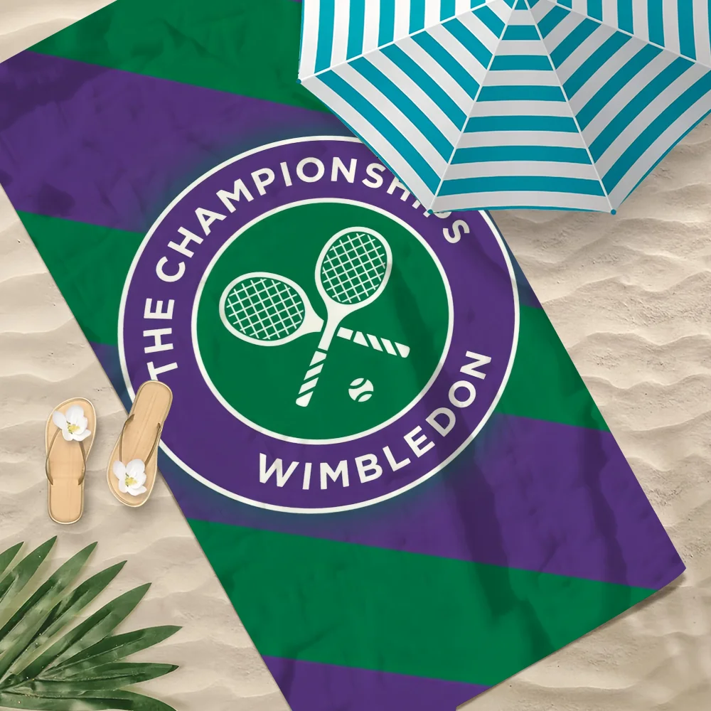 

The C-champion-ships W-wimble-don Towel Beach Quick Dry Soft Pool Towels Gift for Travel Gym Shower Camping sports