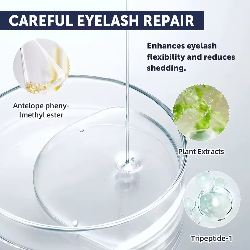 Szybki wzrost rzęs Serum wzmacniające rzęsy dłuższe mocne pełniejsze płynne naturalne podkręcanie wzrost zagęszczający Lifting pielęgnacja oczu makijaż