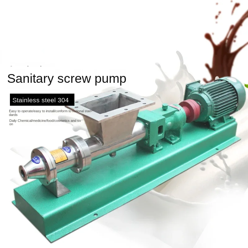 

Stainless Steel Rod Pump Self-Priming Sauce Glue Pump Paste Corrosion Resistance High-Viscosity Pump