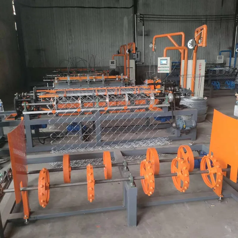 High Speed Double Wire Chain Link Fence Machine With Best Price