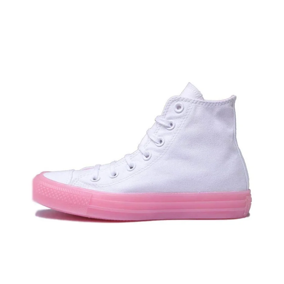 Converse Chuck Taylor All Star Canvas Shoes Women's High Top White/Pink 560645C