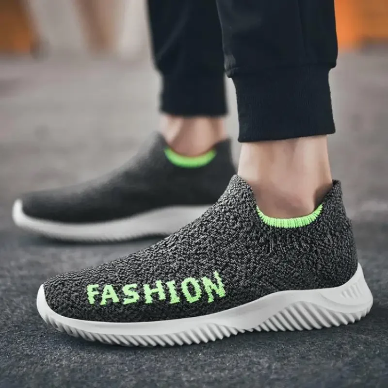 Men's Vulcanize Shoes Casual Breathable Slip-ons Sneakers Male Luxury Sale Summer In Promotion On Designer Cheap Liquidation New