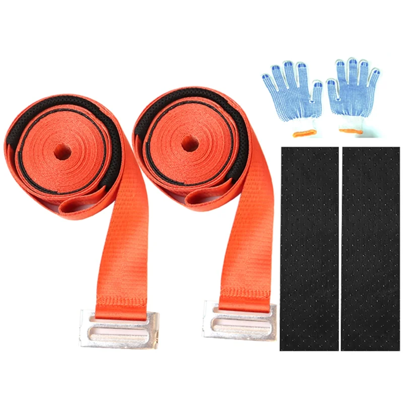 Cinghie di sollevamento e spostamento regolabili ABNP per una persona, spallacci mobili con cintura di sollevamento e spostamento singoli per uso domestico