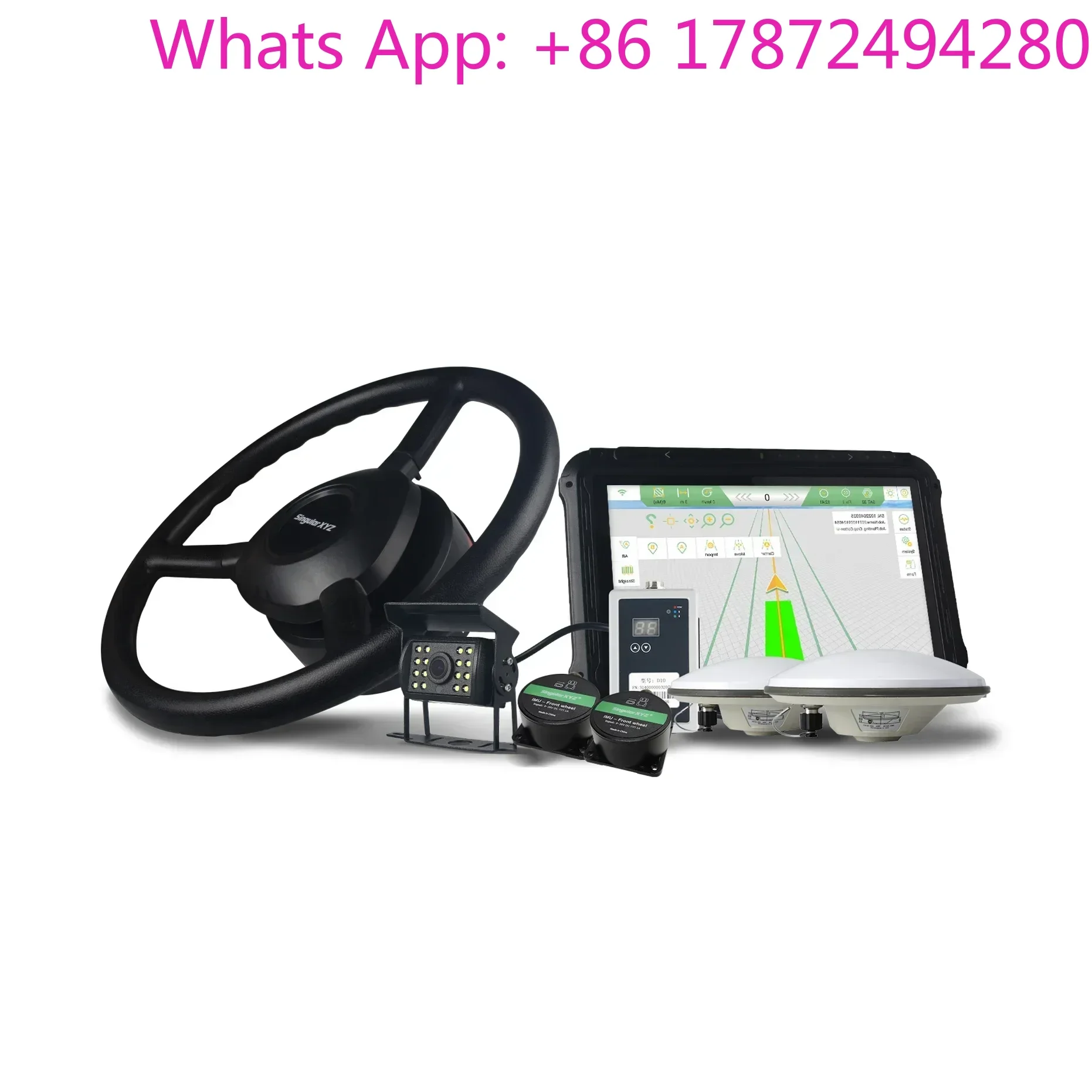 ST801 Auto Steering Tractor Navigation System GPS Auto Pilot Kit For Precision Agriculture Farming Machine Automatic Driving
