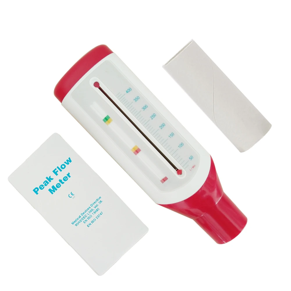 

Child Portable Breath Peak Flow Meter Speed Home Expiratory Flow Rate Meter for Lung Asthma Breath Function Monitor Measurement