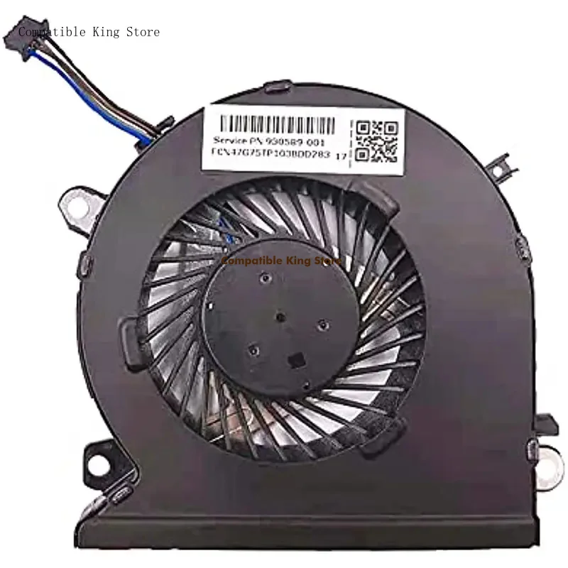 B Replacement New CPU Cooling Fan for HP Pavilion Power 15-CB 15-CB076TX 15-CB000 15-CB077CL 15-CB011TX Series 930589-001 FAN