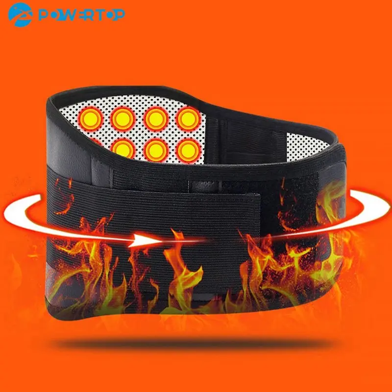 Tourmaline Waist Brace Support Belt Band Self Heating Lower Back Supports Magnetic Therapy Lumbar Waist Bandage Back Waist Belt