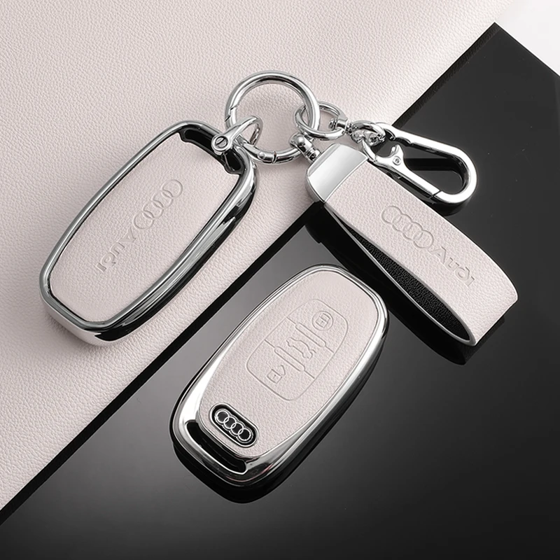 TPU Car Smart Remote Key Case Cover Shell Auto Accessories For Audi A1 A3 8V A4 B8 B9 A5 A6 C7 A7 A8 Q3 Q5 Q7 S4 S6 S7 S8 R8 TT