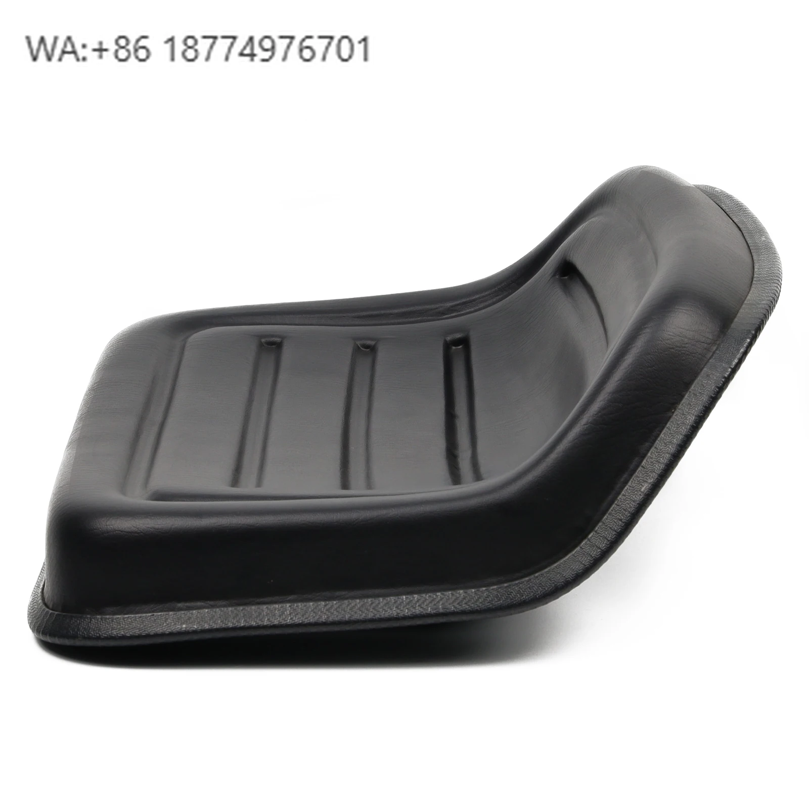 Low Backrest General-Purpose Pvc Adjustable Black Racing Carriage Seat for Sale