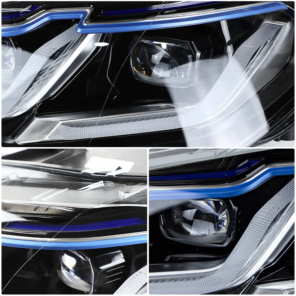 

Автомобильные фары для Bmw X5 E70 2008 2009 2010 2011 2012 2013, обновленная фара в стиле Plug And Play, светодиодные передние фары в сборе