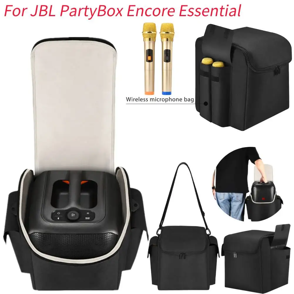 Сумка для хранения динамика, чехол для JBL PartyBox Encore Essential, сумки для переноски большой емкости, водонепроницаемая коробка для переноски