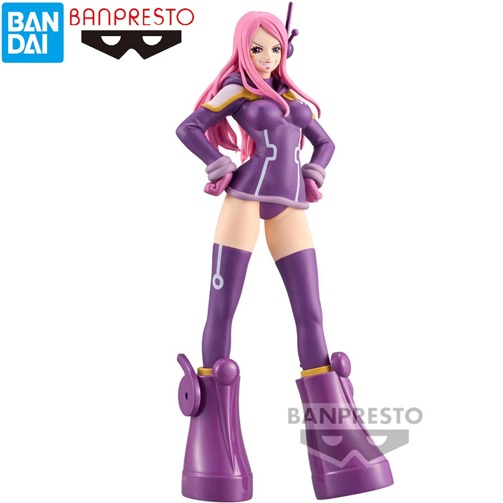 BANDAI Banpresto DXF Jewelry Bonney Egghead Ver. The Grandline Series Anime Figure Collectile Model Toys Gift For Kids