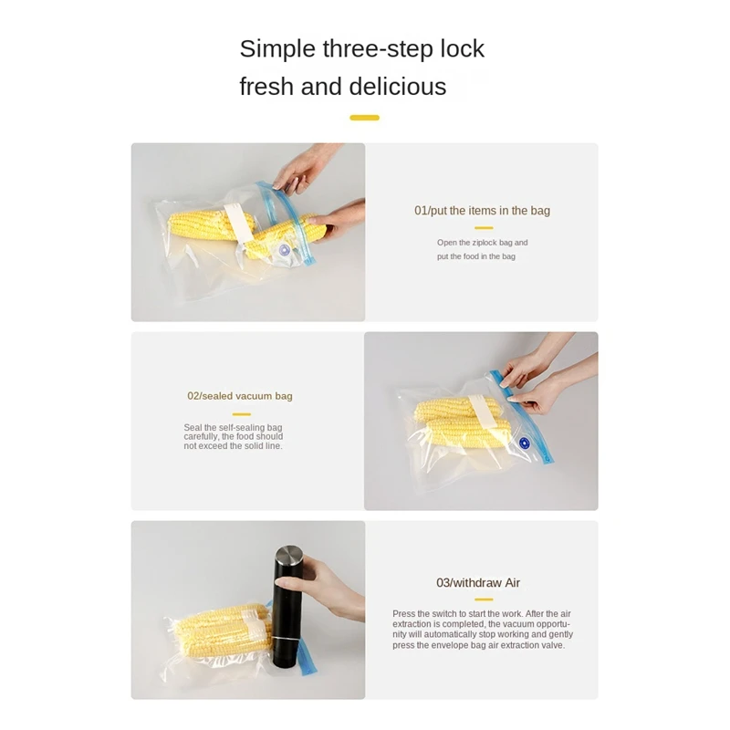 휴대용 진공 기계 진공 가방, 미니 충전식 진공 기계, 가정용 신선도 유지 진공 펌프