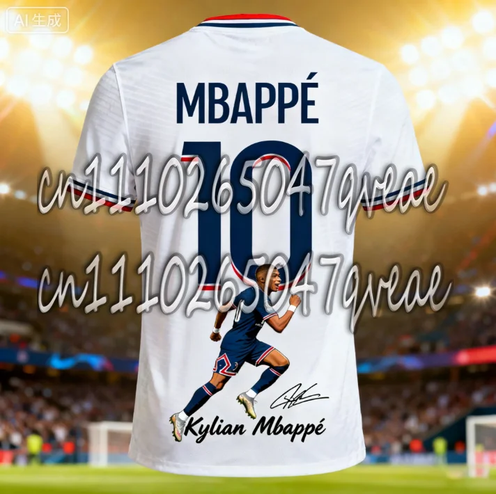 

Трендовый тренд 2026 года: Мбаппе # Футбольная футболка с 3D-принтом, фанатская версия, для мужчин, женщин и детей, повседневная спортивная одежда, тренировочная форма для футбола
