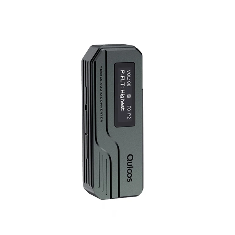 QULOOS QLS MC01/MC01se المحمولة USB DAC/AMP المزدوج الرائد CS43131 HiFi فك مضخم ضوت سماعات الأذن
