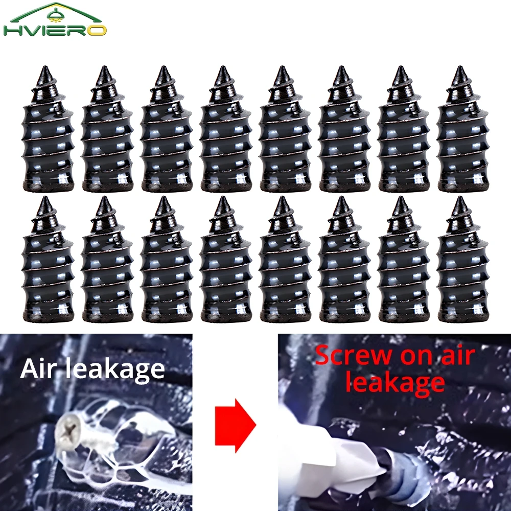 10/30X Tire Repair Nail Vacuum Kit Motorcycle Truck Hose Free Tool Set Rubber Film Auto Parts Care Crack Upkeep Accessories