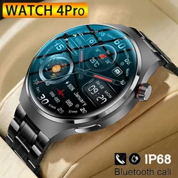 For Huawei GT4 Pro Smart Watch Men NFC GPS Tracker 360*360 HD Screen Heart Rate SmartWatch 2024 New Bluetooth Call Watch 4 Pro