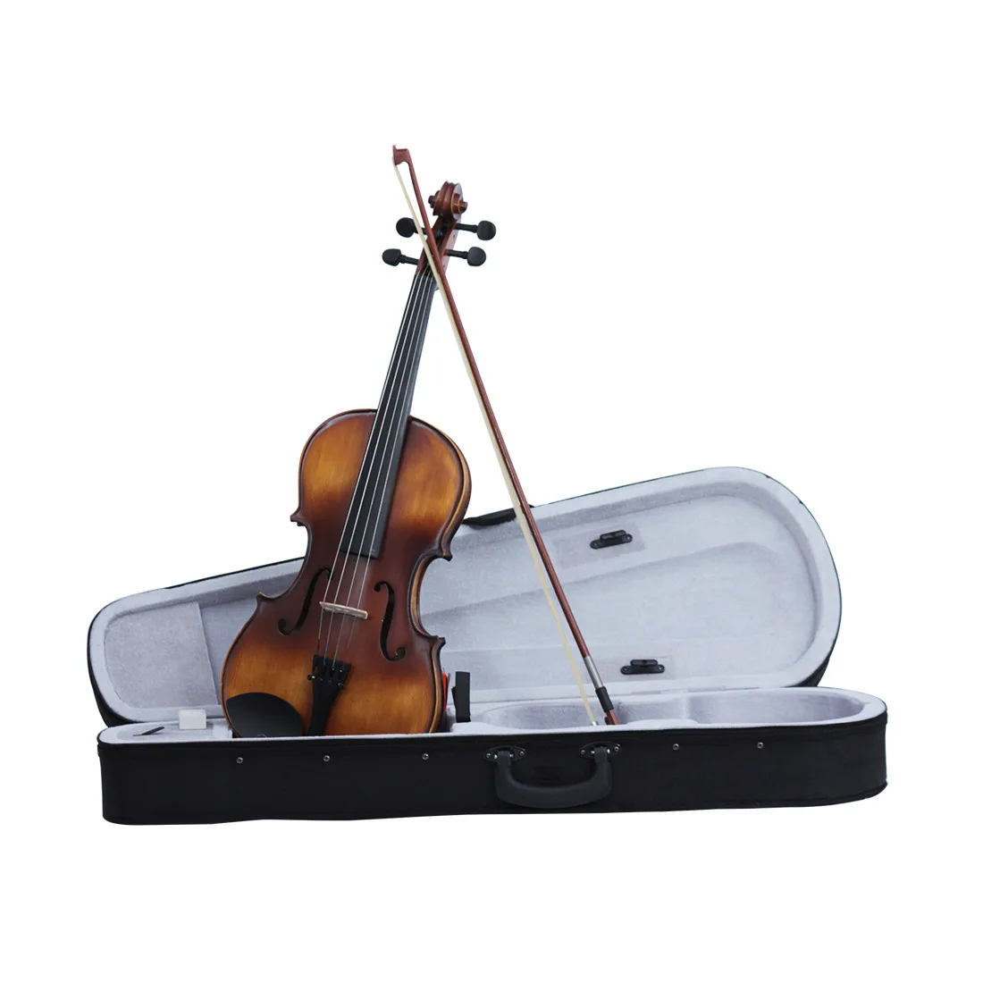 Aston Villa Viola Retro Mate de Madera Maciza Modelo VA-30 Instrumento de Práctica para Principiantes y Estudiantes