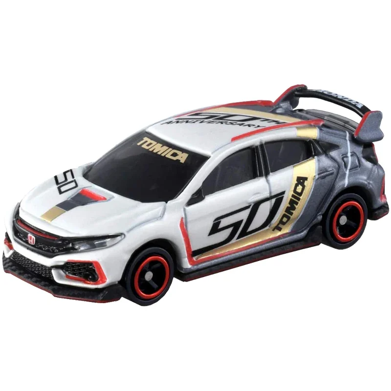 TAKARA TOMY 50th Anniversary Edition Alloy Car Model Male Toy Gift Honda Civic Collection Decorative pieces for children's gifts