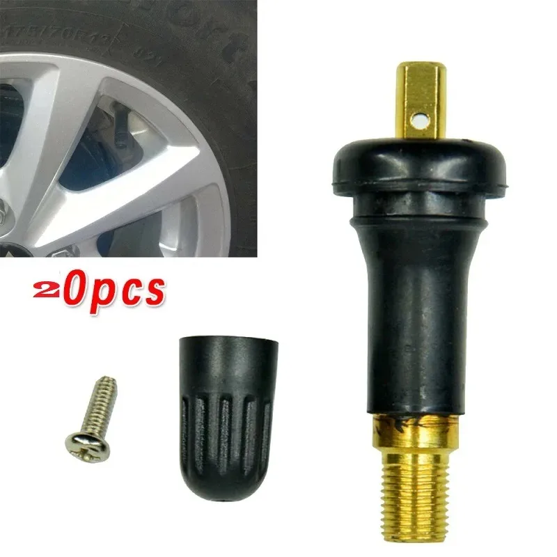 Car Rubber Wheel Rim TPMS Tire Pressure Sensor Valve Stem For Chevy for GM-930A GMC Cadillac 4Pcs/20Pcs