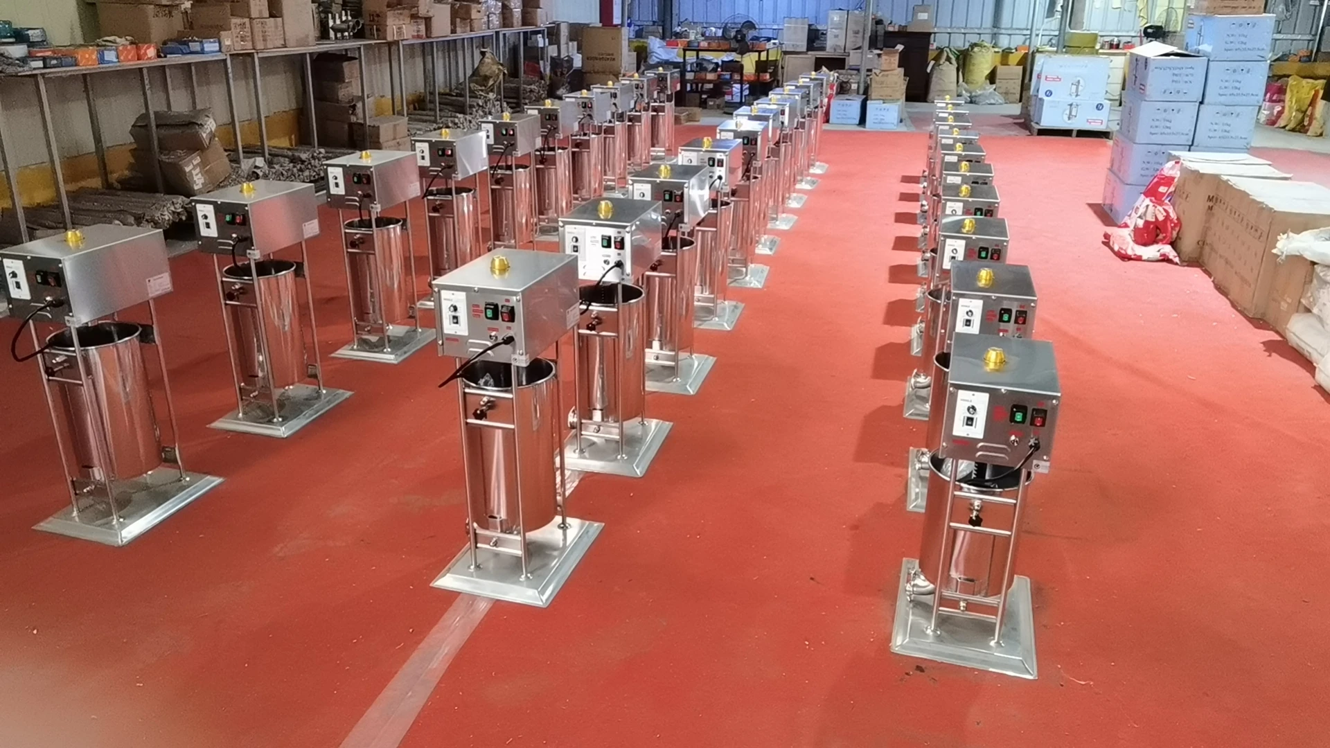 TE-30L جودة عالية الفولاذ المقاوم للصدأ التلقائي آلة ستوفير السجق الكهربائية محرك موثوق به المطاعم الفنادق محلات الغذاء اللحوم #5