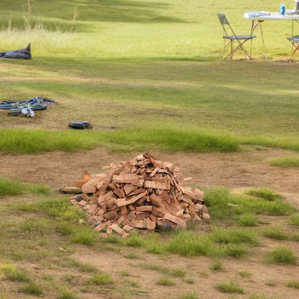 BBQ Smoking Wood Chips Natural Flavor Quick Ignition Consistent Smoke for Grilling Outdoor Barbecue