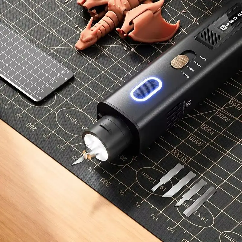 JAKEMY 40kHz Ultrasonic Cutter Multifunctional Hand-held Craft Cutting Tool Cuts 3D Printed Models, PVC, Leather, Wood & More