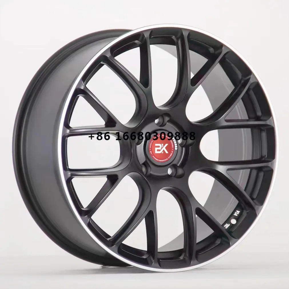 Bku racing new 5x112 wheels 19 inch Aluminum Passenger Car Wheels for sport racing JDM wheels  G30 G38 G20  A4 A5 A6 A7