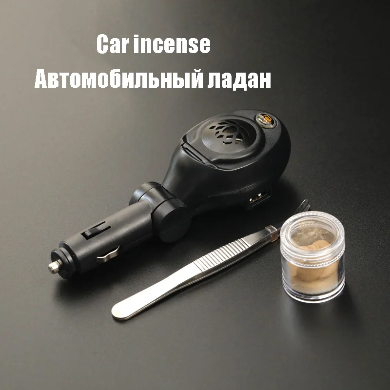 

Portable Car Incense Burner Zen Aroma Diffuser Aromatherapy Air Freshener Mini Usb Incense Stick Holder Incensario Room Decor