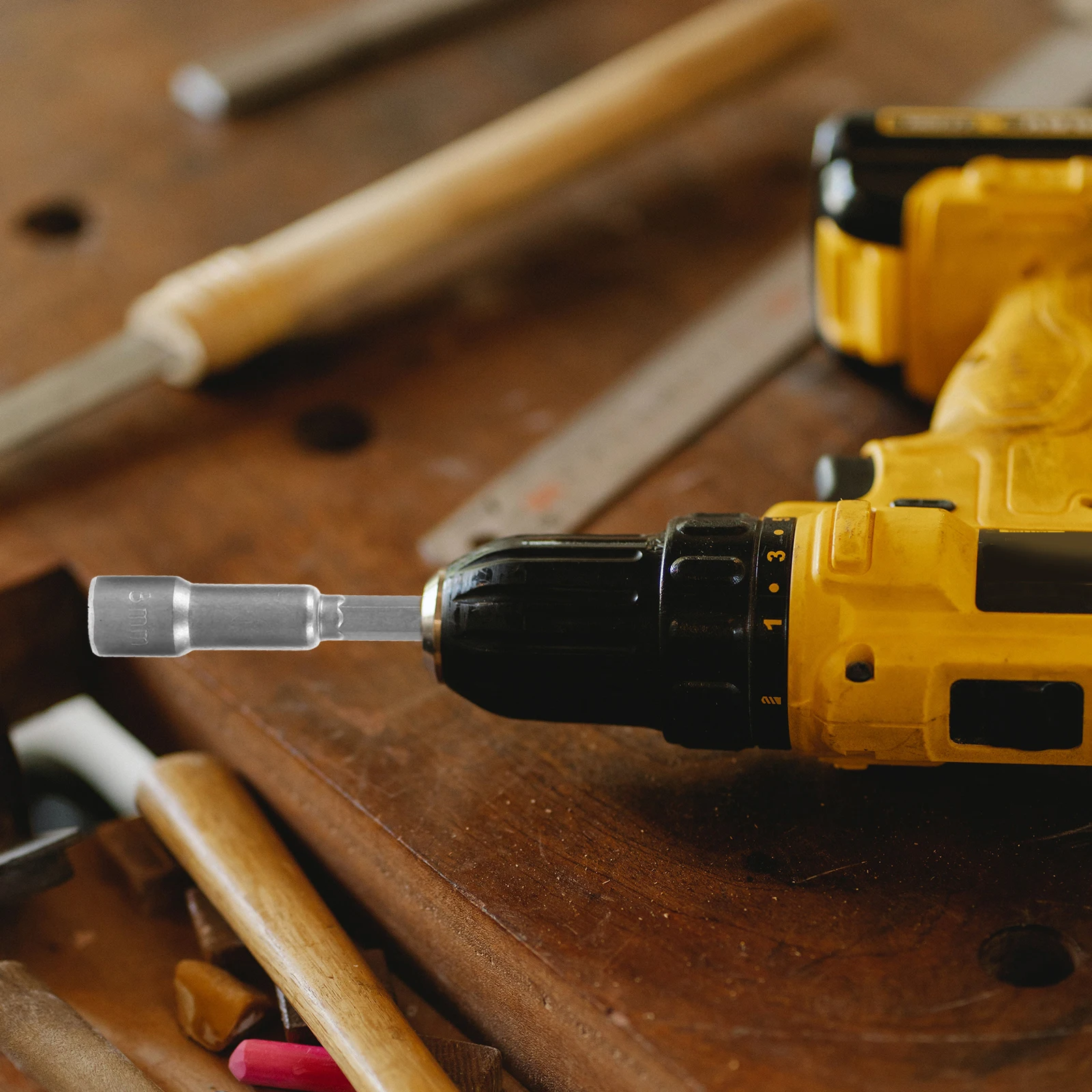 

1 Set Hex Bolt Extractors 6Mm-19Mm Carbon Steel Nut Driver Assorted Wrenches Tools For Electric Screwdriver Rechargeable Drill