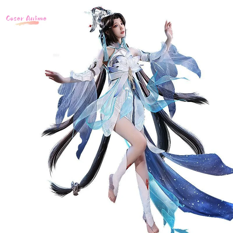 【Coser】أزياء تنكرية لشرف الملوك Da Qiao زي موحد لحفلات الهالوين وحفلات الكرنفال وعيد الميلاد وملابس الأدوار