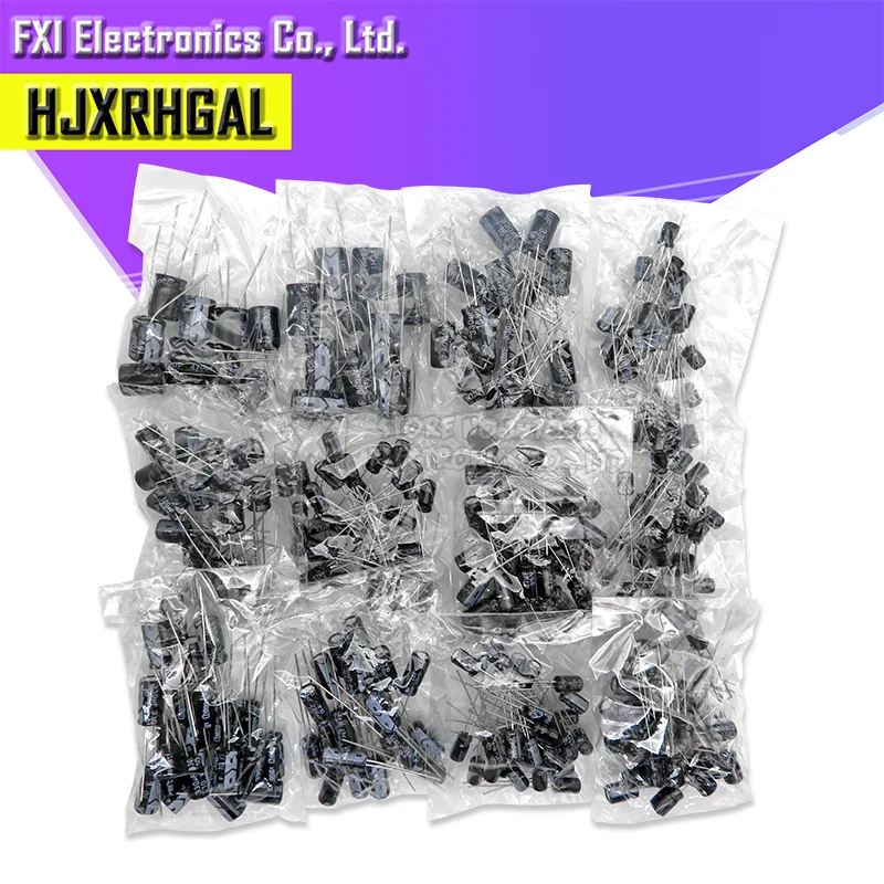 

900pcs 30 Values kit 0.1uF-1000uF Electrolytic Capacitors Assorted set pack kit capacitor 10V 16V 25V 50V mix capacitor