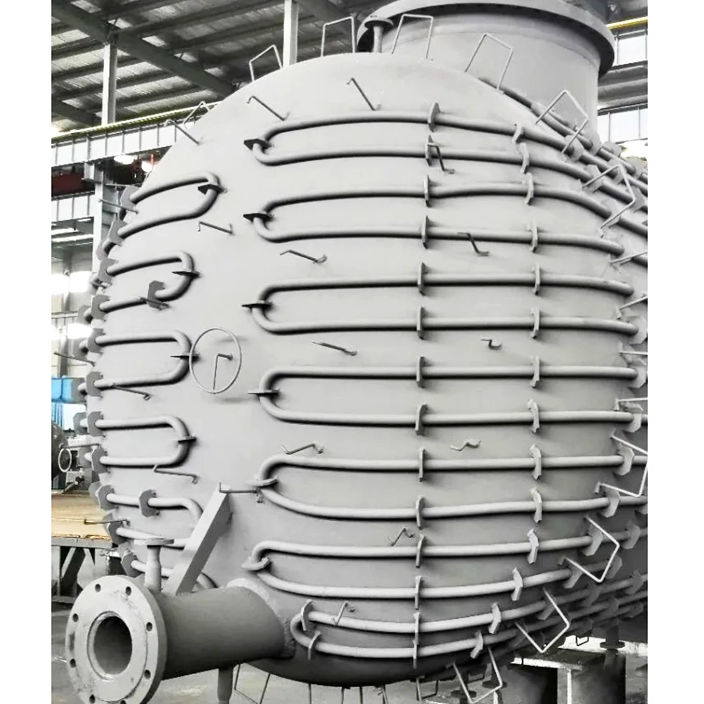 ASME 15000L 20000L 30000L 50000LM Serbatoio reattore chimico sigillato magnetico in acciaio inossidabile Serbatoio reattore batch industriale