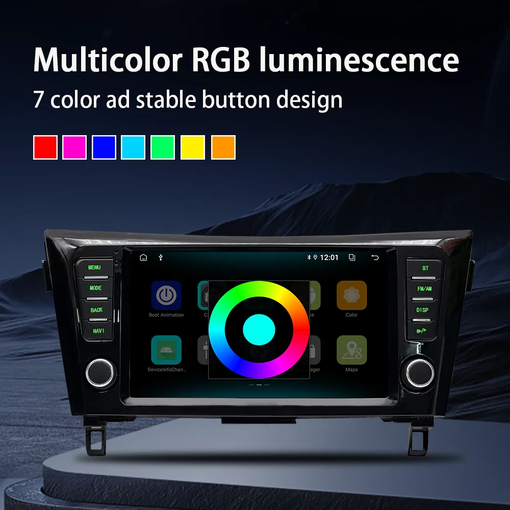 راديو السيارة أندرويد 13 لنيسان X-Trail 3 T32 قاشقاي J11 2 2014-2020 لاسلكي CarPlay أندرويد السيارات الوسائط المتعددة لتحديد المواقع