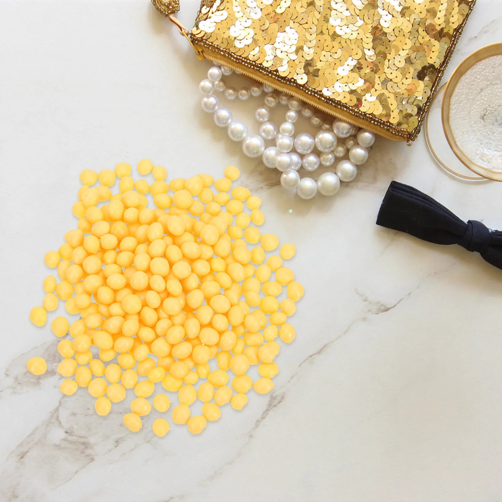 

200G Fake Beans Artificial Food Artificial Beans Realistic Food Display Props Photography Kids Counting Simulation Decor