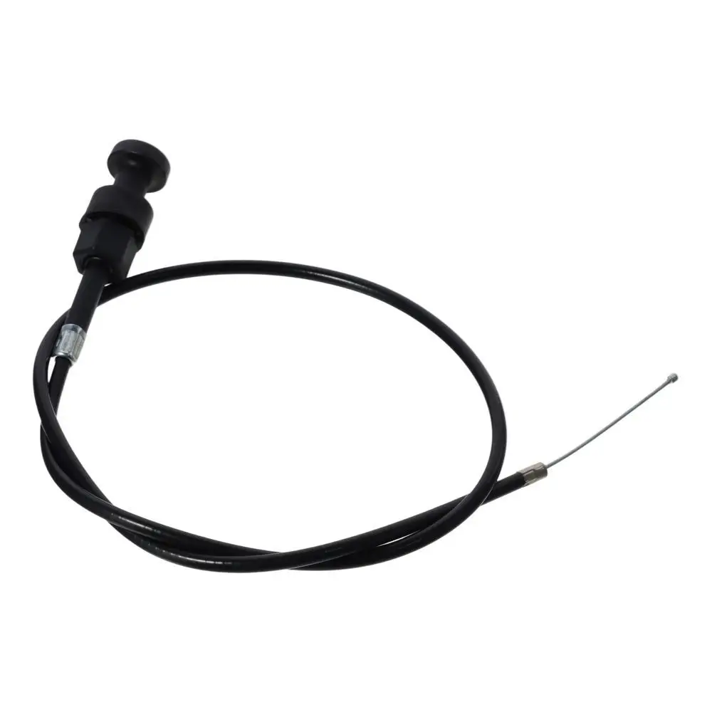 الطول: 29 بوصة دراجة نارية دفع سحب خنق كابل التحكم البلاستيك والمعدن اللون: كابل خنق أسود ATV المكربن خنق كابل #6