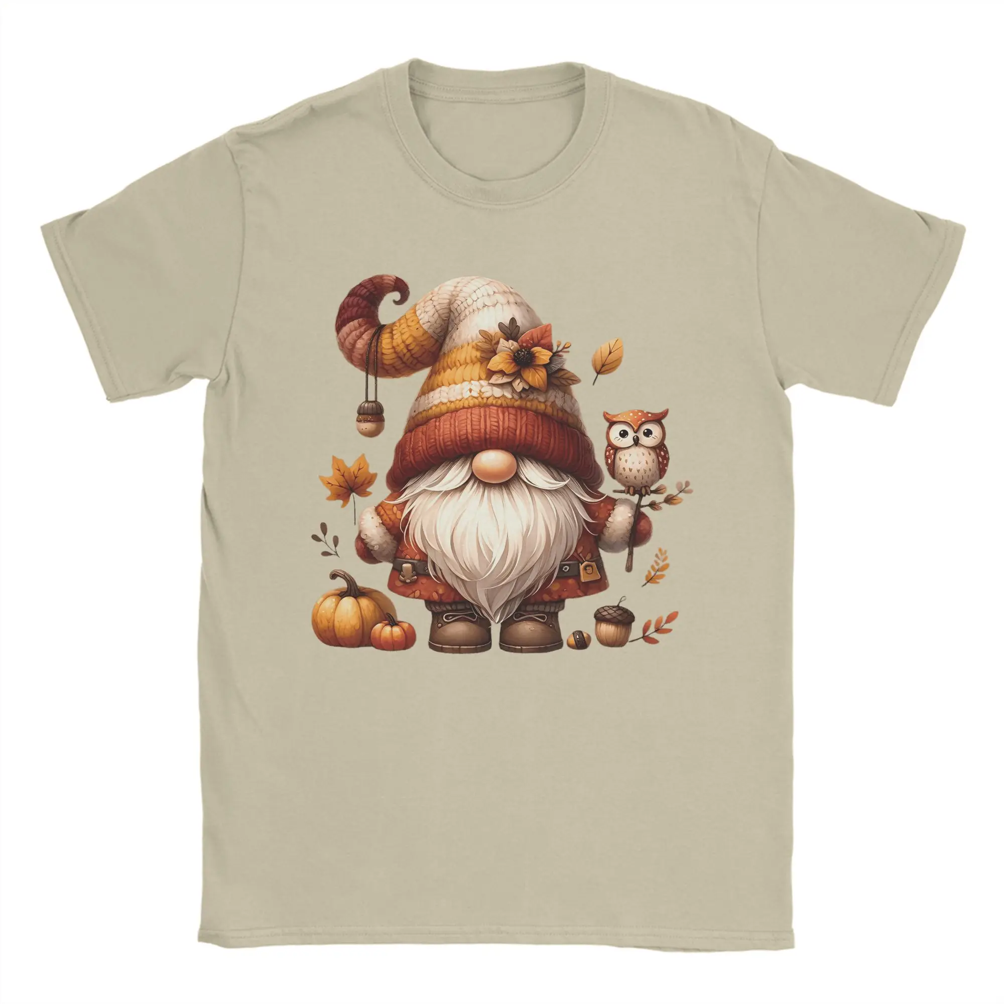 

Thanksgiving Day Dwarf T-Shirt Summer Cotton T-Shirts For Men Trending Design Tee Shirt Short Sleeve Y2K Funny Top Tees